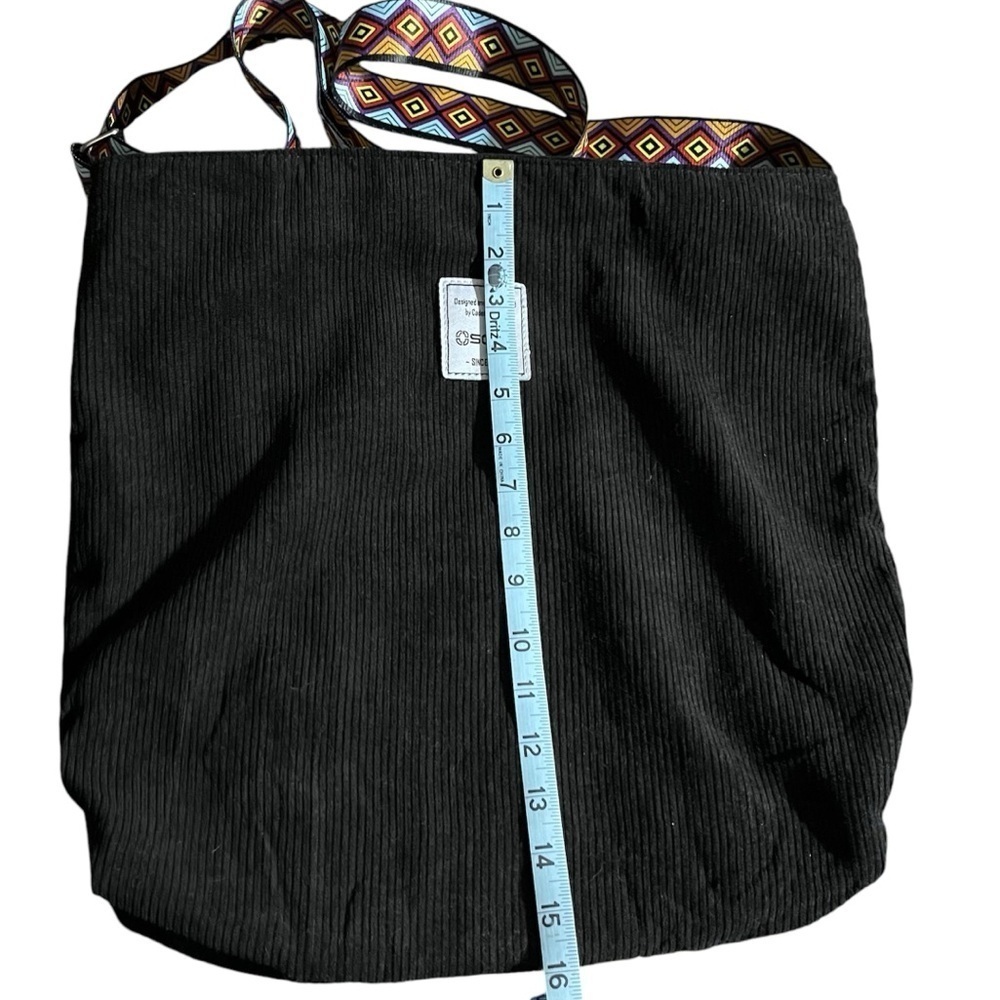 Osoce Corduroy Crossbody Tote - Picture 9 of 10